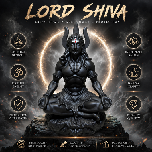 Lord Shiva Car Idol – Dharmic Glow
