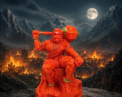 Pavanputra Veer Gadhadhari Hanuman Idol