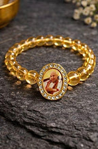 Guru Ji Moonstone Bracelet – Dharmic Glow
