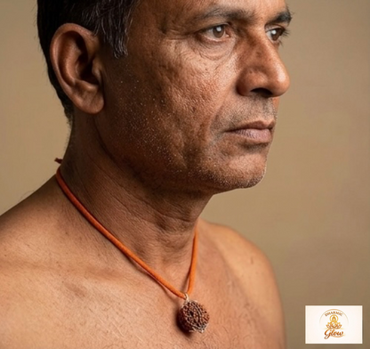 5 Mukhi Rudraksh Locket 🕉️