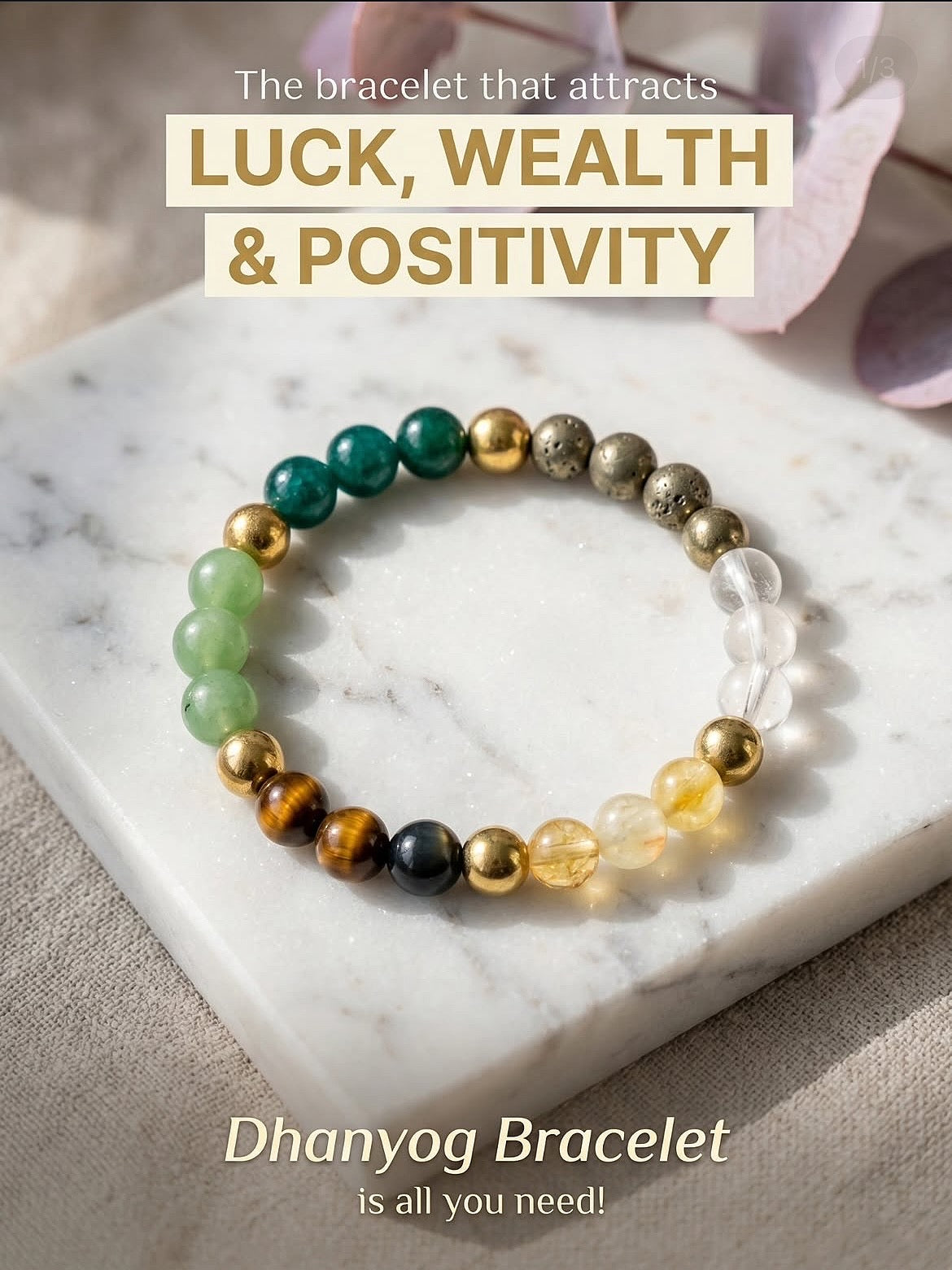 Dhanyog Bracelet – Dharmic Glow