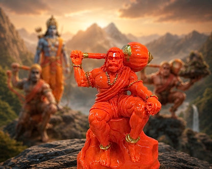 Pavanputra Veer Gadhadhari Hanuman Idol