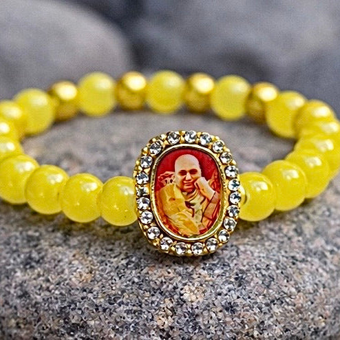 Guru Ji Citrine Bracelet – Dharmic Glow