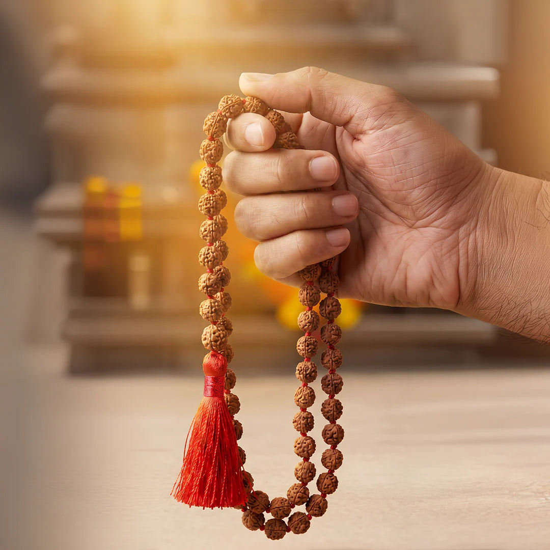5 Mukhi Rudrakash Mala