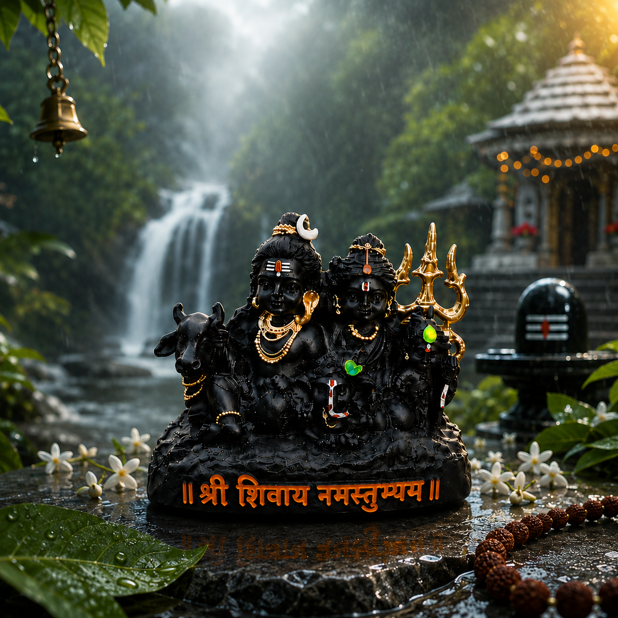 Premium Shiv Parivar God Idol