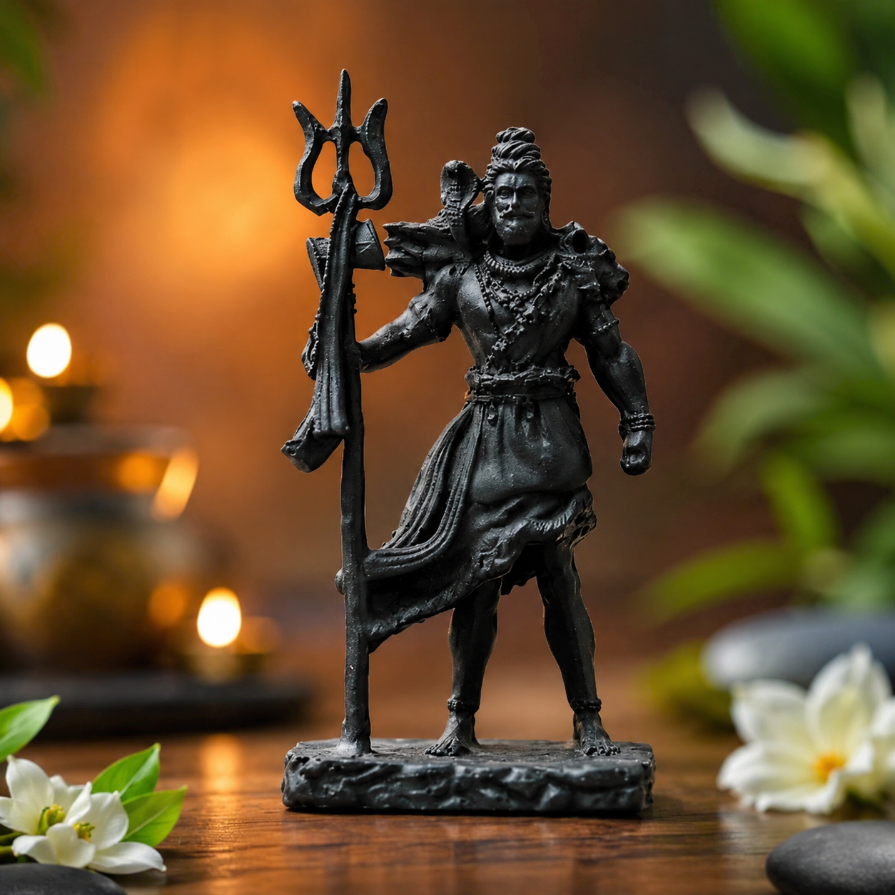 Shiva The Protector | Standing Mahadev Idol