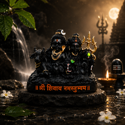 Premium Shiv Parivar God Idol