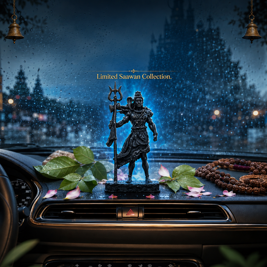 Shiva The Protector | Standing Mahadev Idol