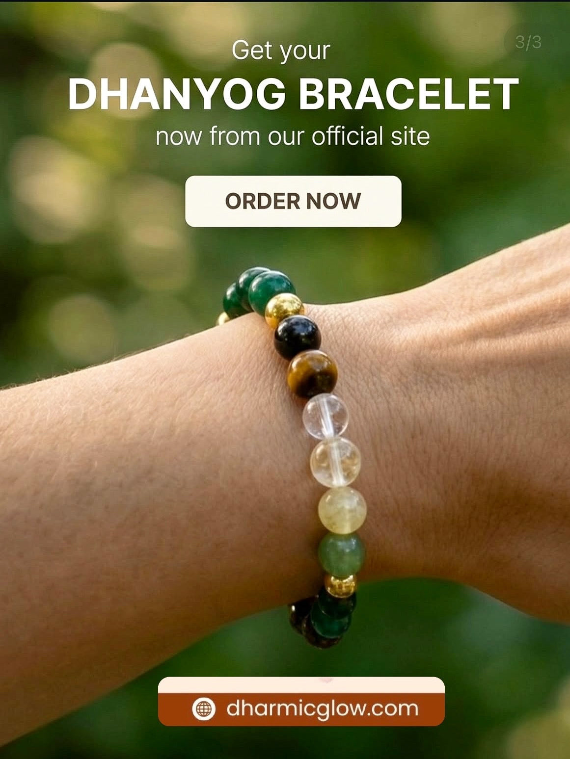 Dhanyog Bracelet – Dharmic Glow