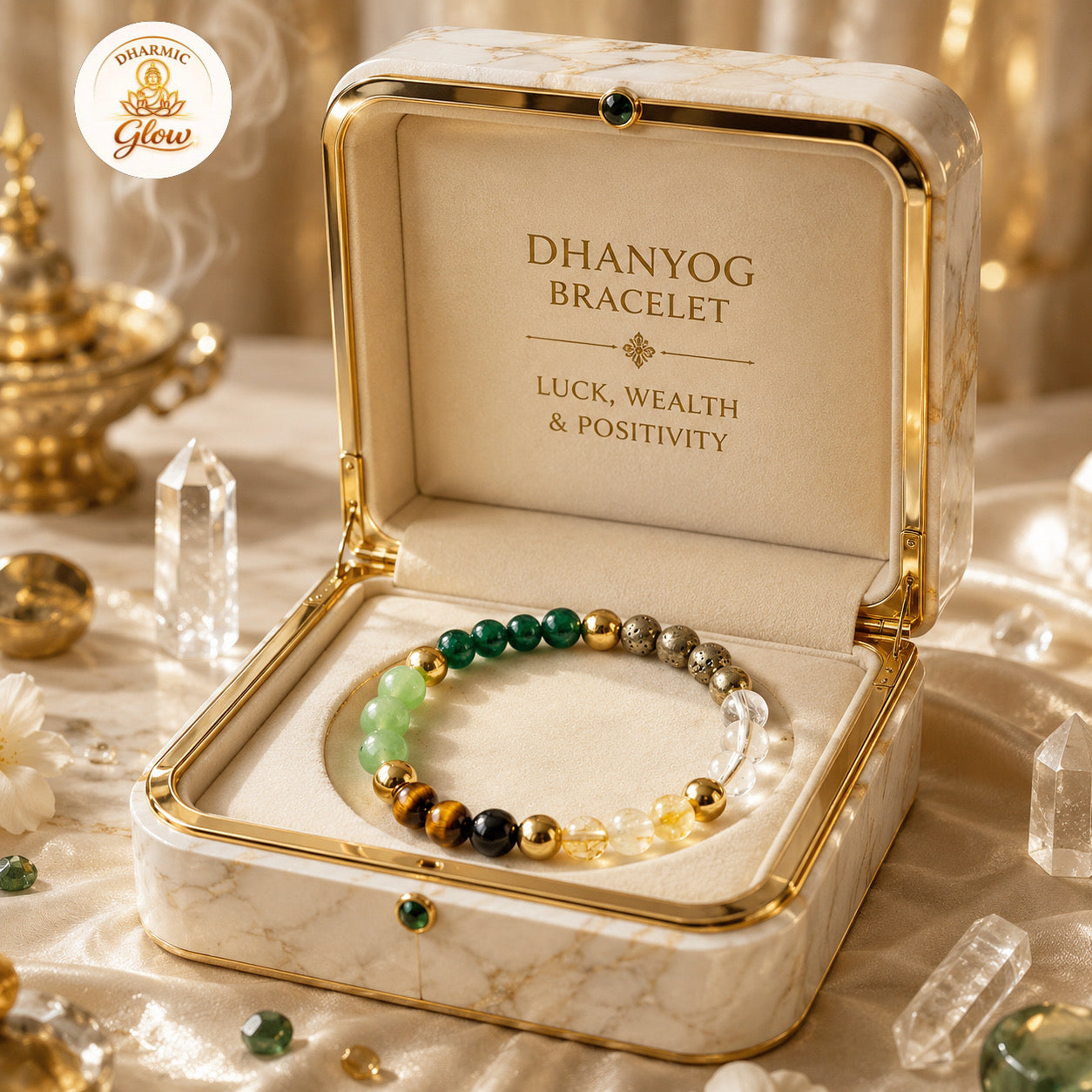 Dhanyog Bracelet – Dharmic Glow