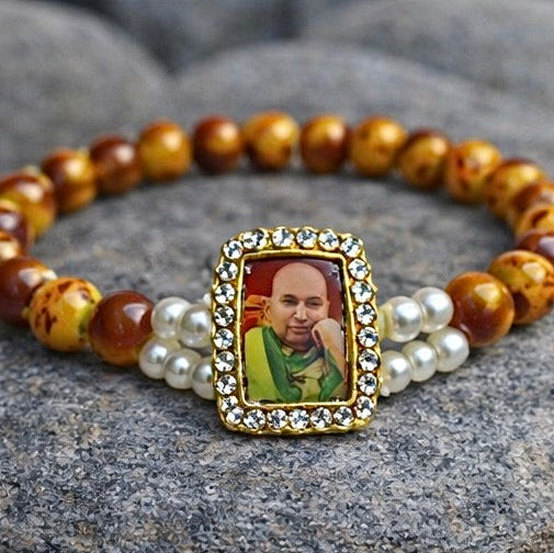 Guru Ji Tiger Eye Bracelet – Dharmic Glow