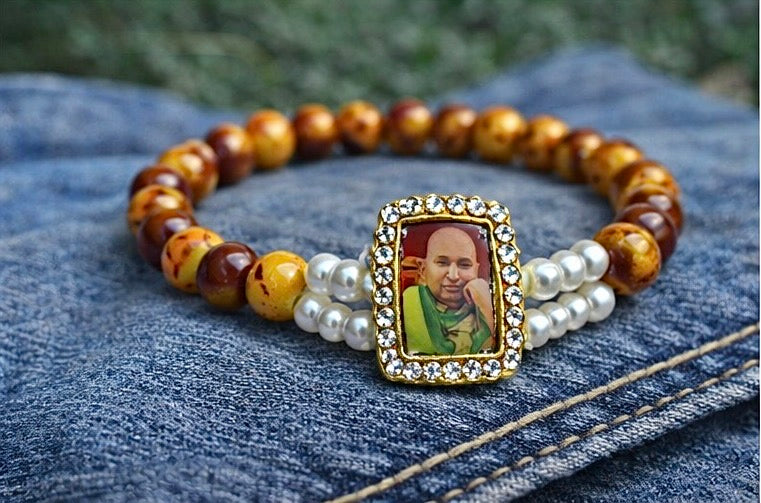 Guru Ji Tiger Eye Bracelet – Dharmic Glow