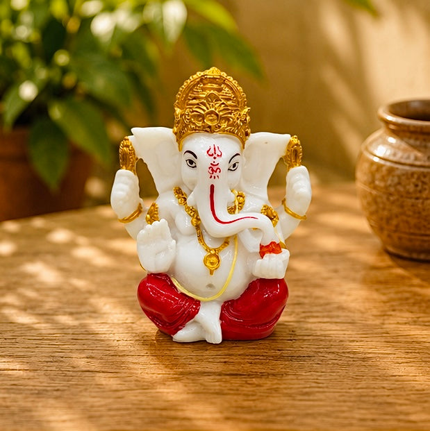 Lord Ganpati Gajanana Murti Idol