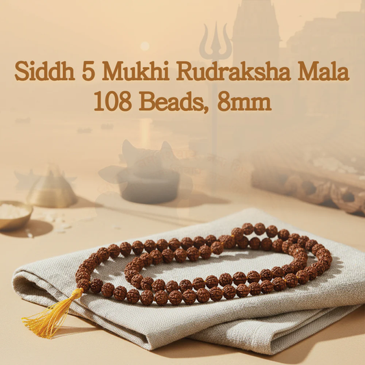 5 Mukhi Rudrakash Mala