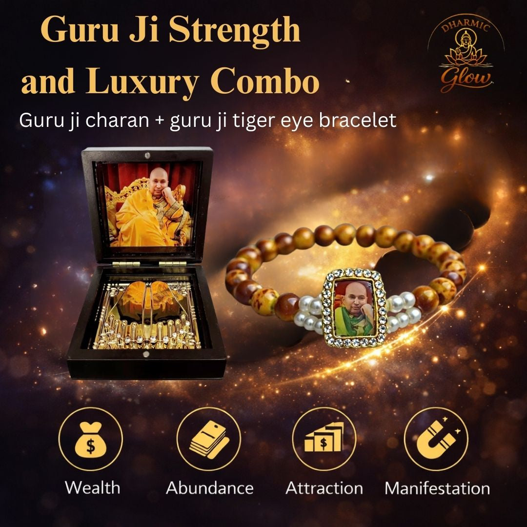 Guru Ji Strength & Luxury Combo – Dharmic Glow