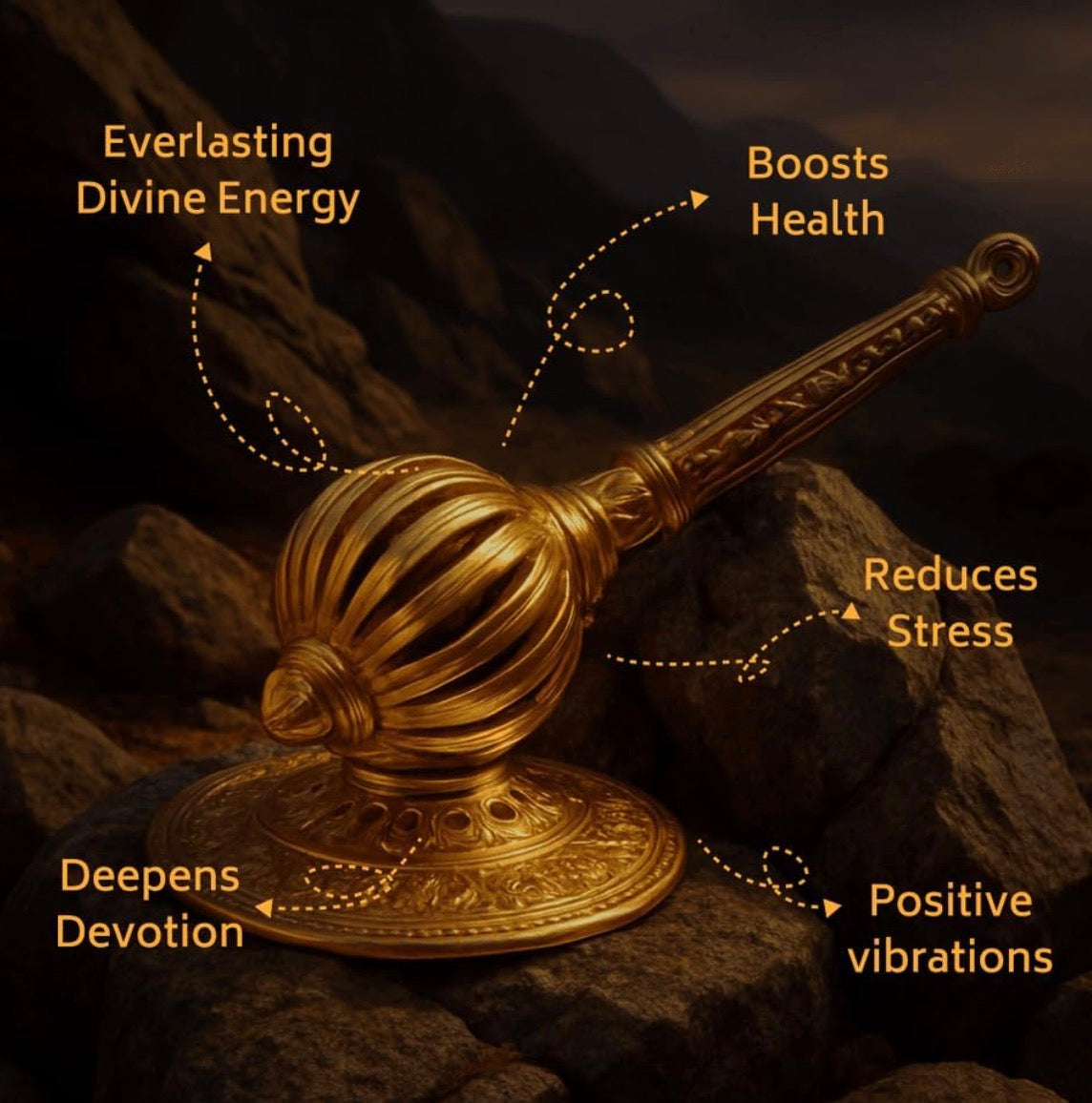 Hanuman Gadha for Pooja - Dharmic Glow