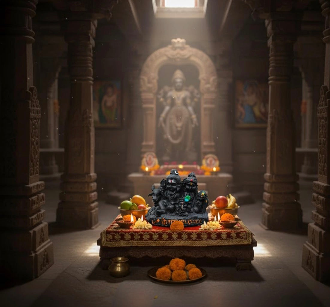 Shiv Parivar Idol – Dharmic Glow