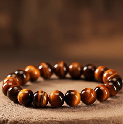 Tiger Eye Energy Bracelet – Dharmic Glow