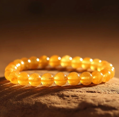 Certified Citrine Bracelet – Dharmic Glow