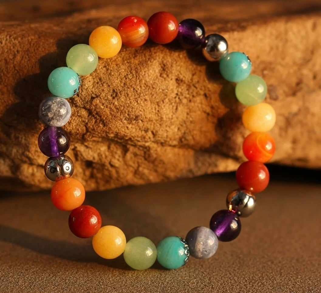 Certified 7 Chakra Bracelet – Dharmic Glow