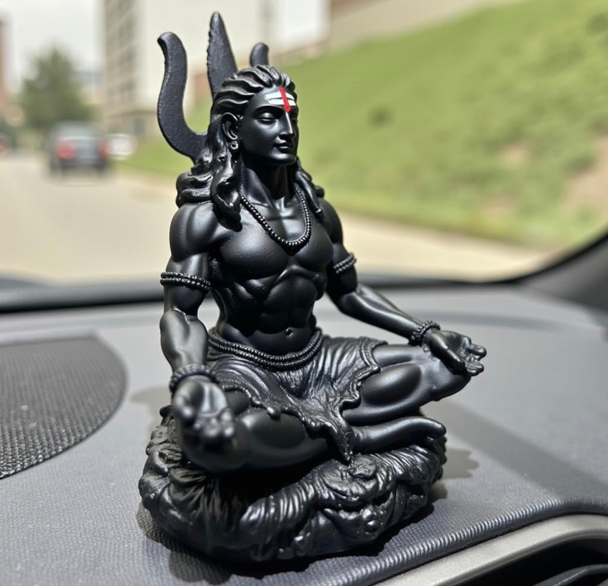 Lord Shiva Car Idol – Dharmic Glow