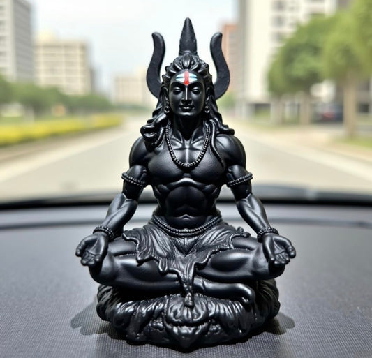 Lord Shiva Car Idol – Dharmic Glow