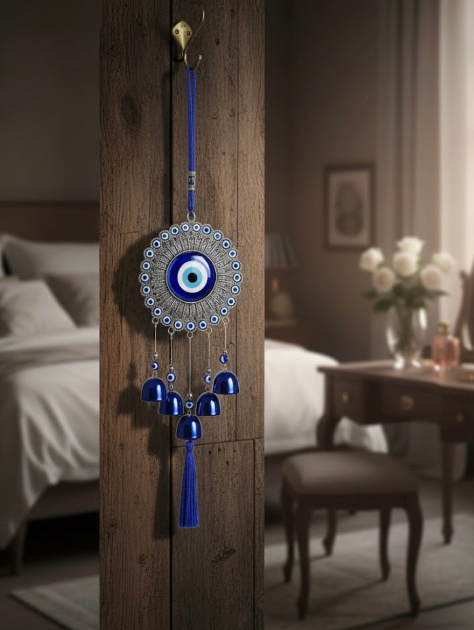 Peace Evil Eye Wind Chimes – Dharmic Glow