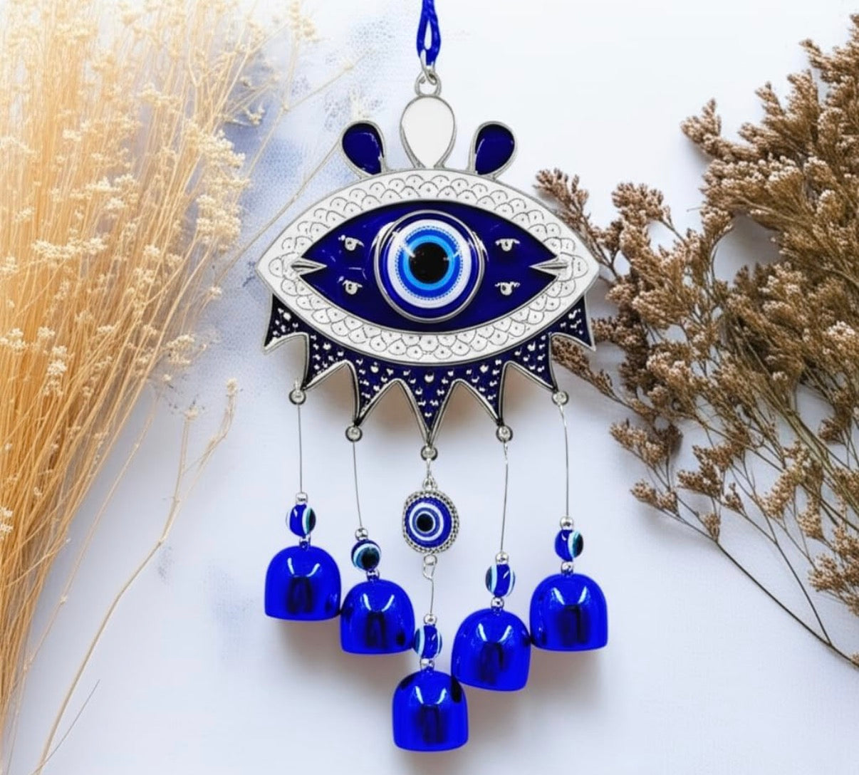 Anti Nazar Evil Eye Wind Chimes – Dharmic Glow