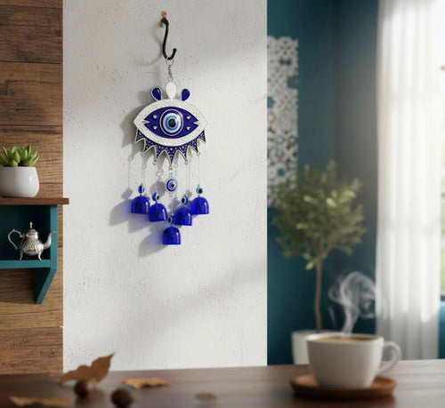 Anti Nazar Evil Eye Wind Chimes – Dharmic Glow