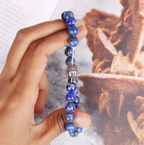Lapis Lazuli Buddha Bracelet – Dharmic Glow