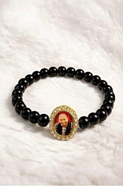 Guru Ji Black Tourmaline Bracelet – Dharmic Glow